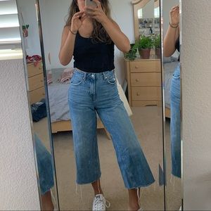 Topshop wide leg jeans